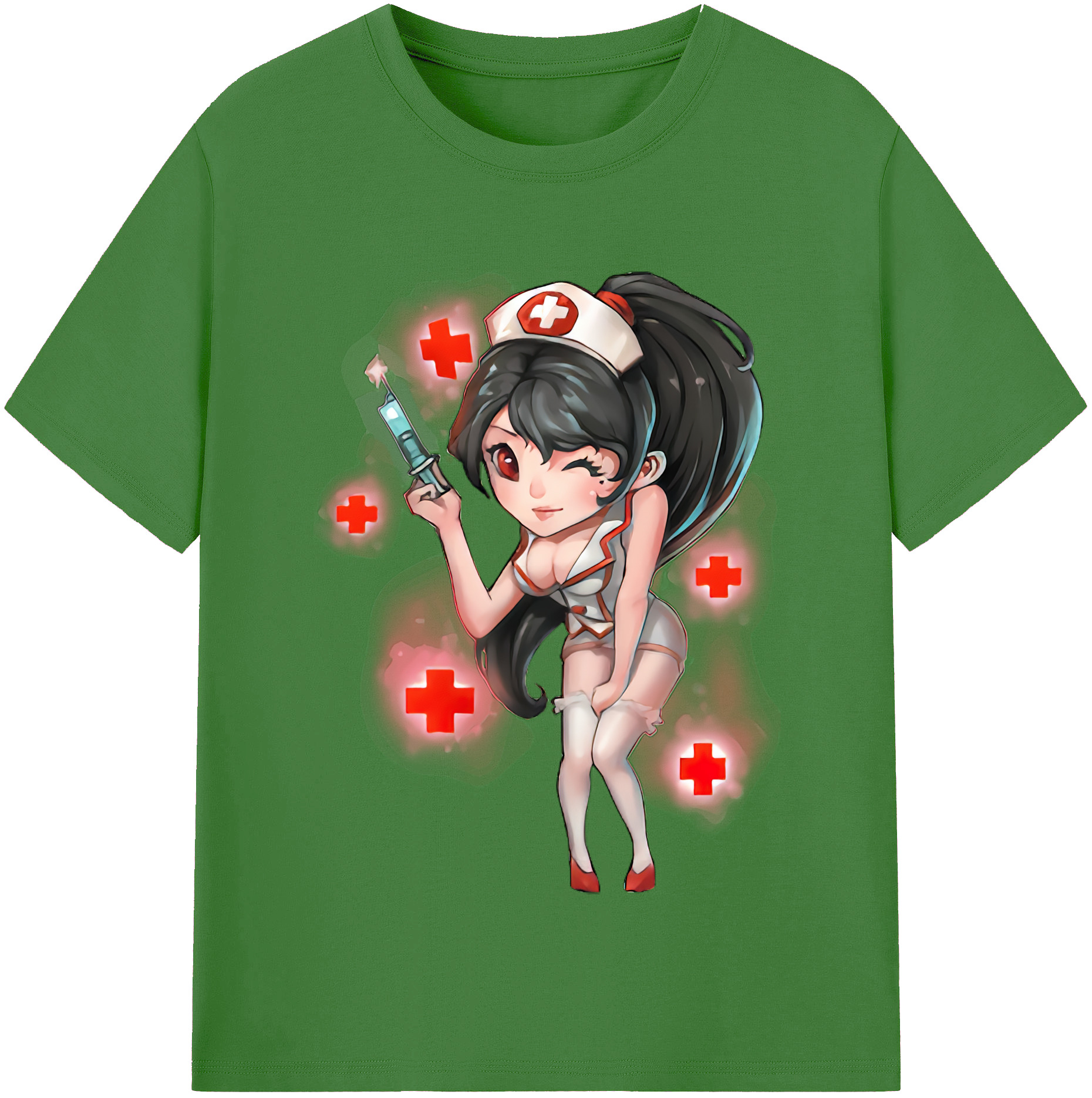 （画像用） リーグ・オブ・レジェンド League of Legends LOL レディースカジュアルプリントTシャツ（綿100％）
